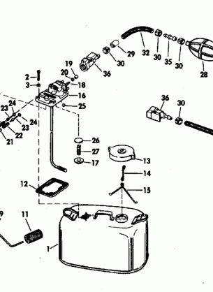 FUEL TANK-6 GALLON