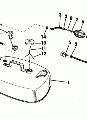 FUEL TANK - 3 GALLON