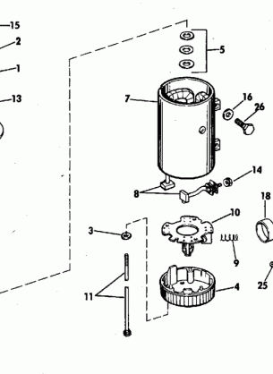 ELECTRIC STARTER AND SOLENOID PRESOLITE MODELS MGD4007