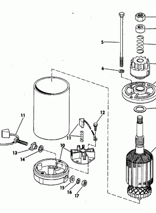 ELECTRIC STARTER AMERICAN BOSCH 02610-27-M0305M