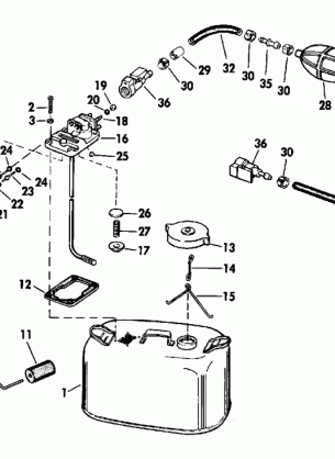 FUEL TANK-6 GALLON