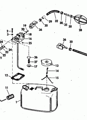 FUEL TANK - 6 GALLON