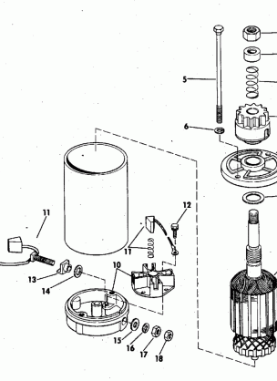 ELECTRIC STARTERAMERICAN BOSCH SMH 12B41