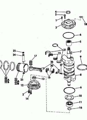 CRANKSHAFT & PISTON