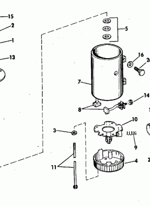 ELECTRIC STARTER & SOLENOID / MODELS MGD-4007 MGD-4106 MGD-410