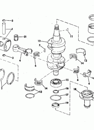 CRANKSHAFT & PISTON