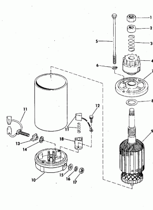 ELECTRIC STARTER AMERICAN BOSCH SMH 12B41 & SMH 12B43