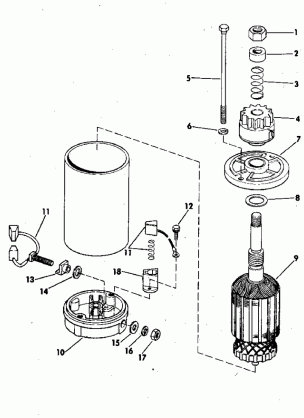 ELECTRIC STARTER AMERICAN BOSCH SMH 12B41 & 12B43