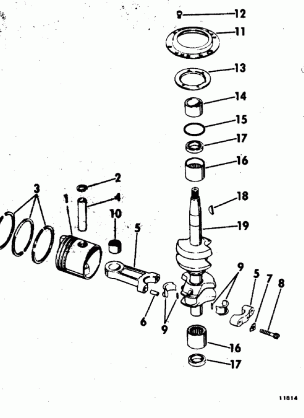 CRANKSHAFT & PISTON