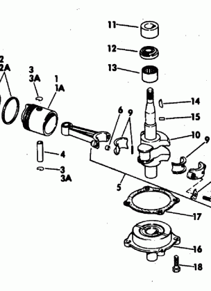 CRANKSHAFT & PISTON