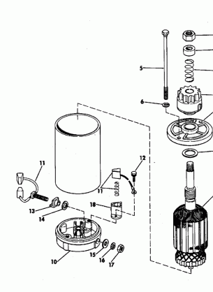 ELECTRIC STARTER AMERICAN BOSCH SMH 12B41