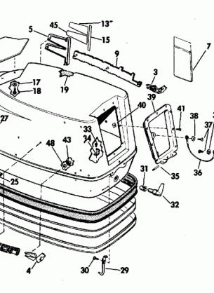 MOTOR COVER GROUP ELECTRIC SHIFT