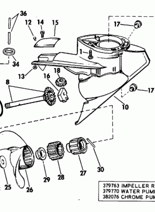 GEARCASE GROUP-WEEDLESS DRIVE