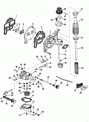 CARBURETOR AND STARTER GROUP