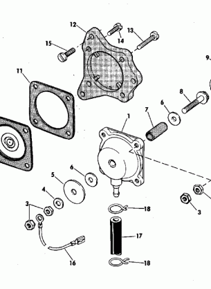 CUT-OUT SWITCH GROUP ELECTRIC START