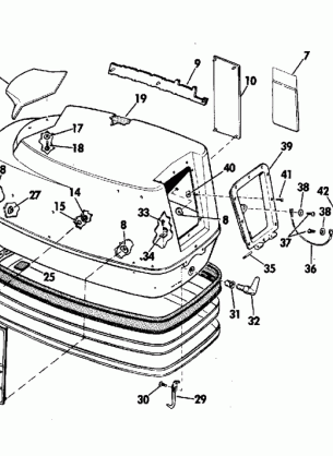 MOTOR COVER GROUP ELECTRIC START