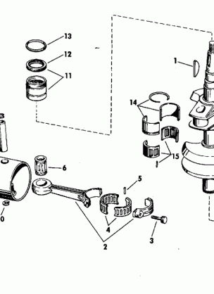 CRANKSHAFT GROUP ELECTRIC START