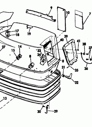 MOTOR COVER GROUP ELECTRIC SHIFT