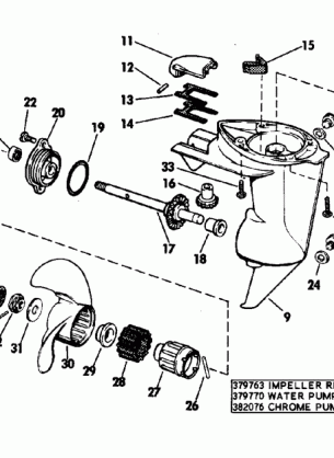 GEARCASE GROUP - STANDARD DRIVE