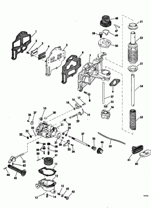 CARBURETOR AND STARTER GROUP