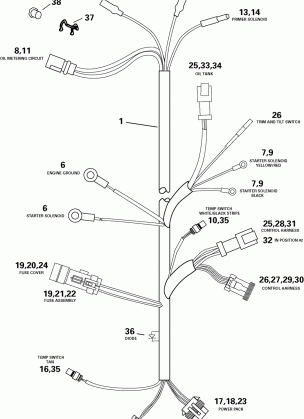 ENGINE ELECTRICAL HARNESS ASSEMBLY