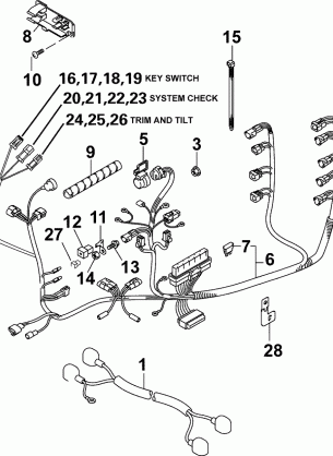 ENGINE ELECTRICAL HARNESS