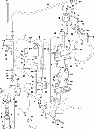 FUEL PUMP & VAPOR SEPARATOR