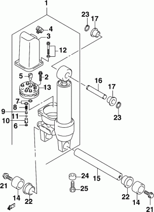 TRIM & TILT ASSEMBLY