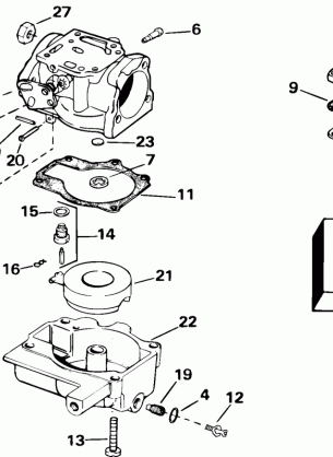 CARBURETOR - 30HP