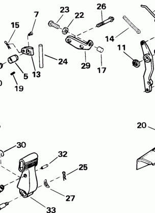 SHIFT & THROTTLE LINKAGE