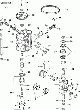 CRANKSHAFT & PISTONS