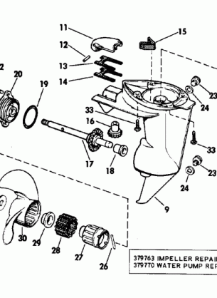 GEARCASE GROUP-STANDARD DRIVE