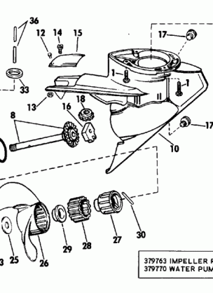 GEARCASE GROUP-WEEDLESS DRIVE