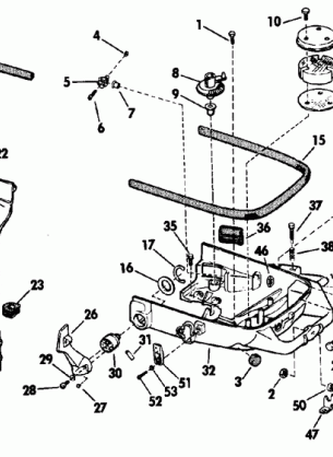 LOWER MOTOR COVER GROUP MANUAL START