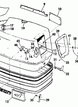 MOTOR COVER GROUP ELECTRIC SHIFT