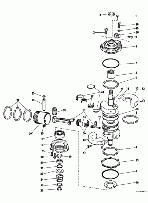 CRANKSHAFT GROUP ELECTRIC SHIFT