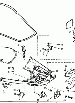 LOWER MOTOR COVER GROUP ELECTRIC SHIFT