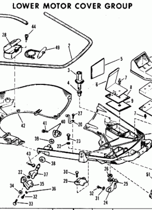 LOWER MOTOR COVER GROUP