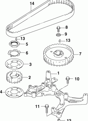 TIMING PULLEY & BELT