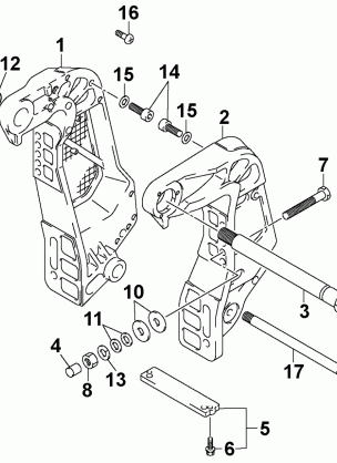 STERN BRACKETS