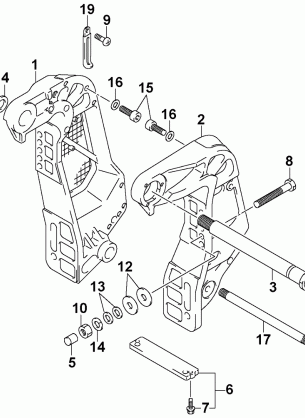 STERN BRACKET