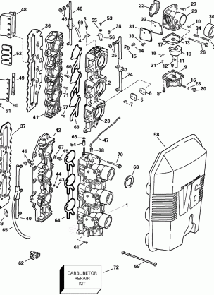 CARBURETOR & INTAKE MANIFOLD