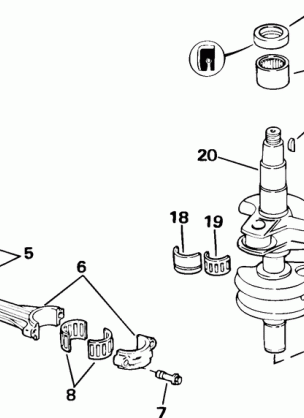 CRANKSHAFT & PISTON