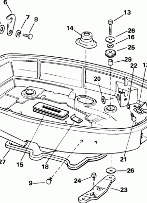 LOWER ENGINE COVER