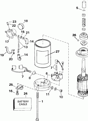 ELECTRIC STARTER & SOLENOID