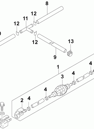 FUEL HOSE AND PRIMER BULB