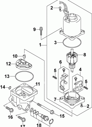 TRIM MOTOR