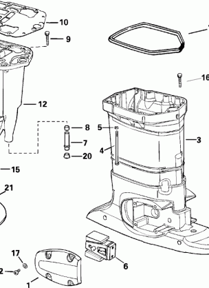 EXHAUST HOUSING