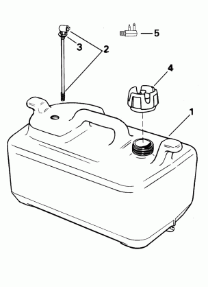 FUEL TANK - 6 GALLON