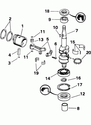 CRANKSHAFT & PISTON